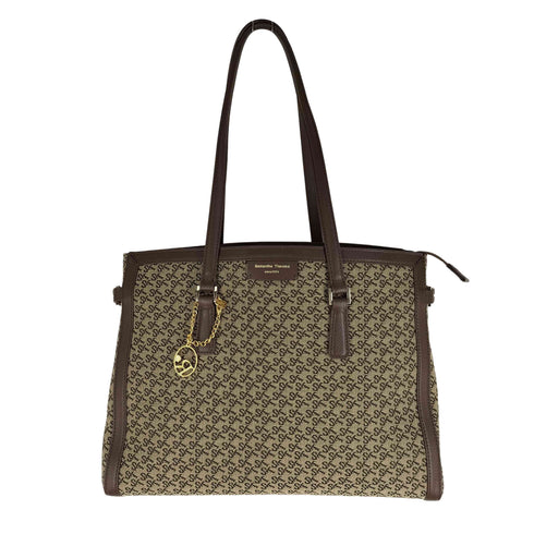 サマンサタバサ Samantha Thavasa ST Jacquard トートバッグ レディース