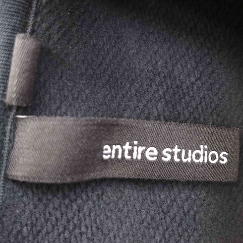 エンタイアスタジオ entire studios CROPPED FULL ZIP クロップド ジップフーディー ジップパーカー レディース import:XL