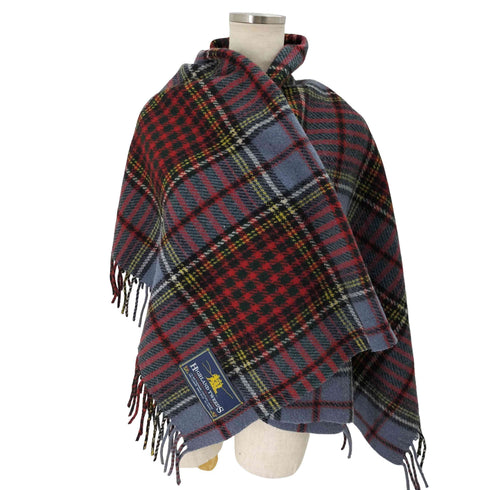 HIGHLAMD TWEEDS チェック ウール マフラー レディース