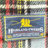 HIGHLAMD TWEEDS チェック ウール マフラー レディース