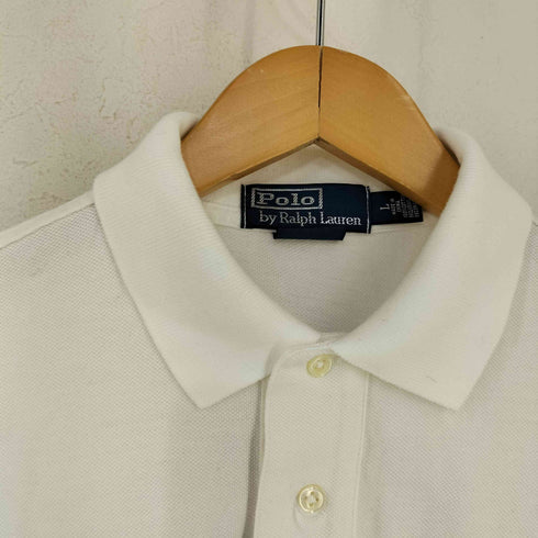 ポロバイラルフローレン Polo by RALPH LAUREN CUSTOM FIT ビッグポニー ナンバリング ポロシャツ メンズ import:L