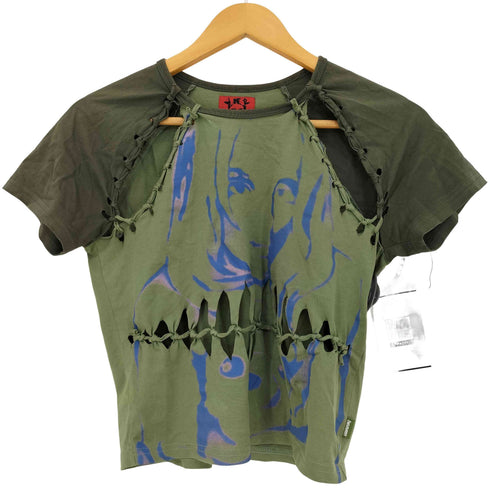 マークジェイコブス heaven by marc jacobs KNOTTED TEE レディース import:XS