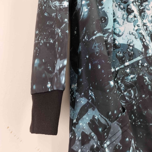 ニーアクロージング NIER CLOTHING 総柄 ロングジップパーカー レディース FREE