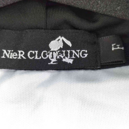 ニーアクロージング NIER CLOTHING 総柄 ロングジップパーカー レディース FREE