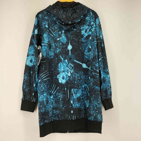 ニーアクロージング NIER CLOTHING 総柄 ロングジップパーカー レディース FREE