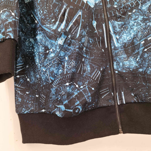 ニーアクロージング NIER CLOTHING 総柄 ロングジップパーカー レディース FREE