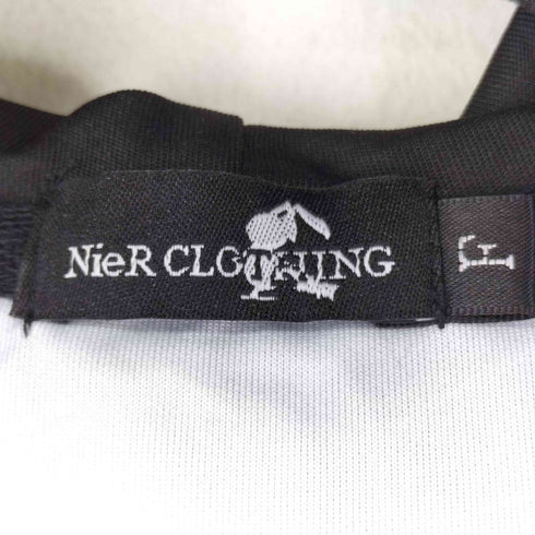 ニーアクロージング NIER CLOTHING 総柄 ロングジップパーカー レディース FREE