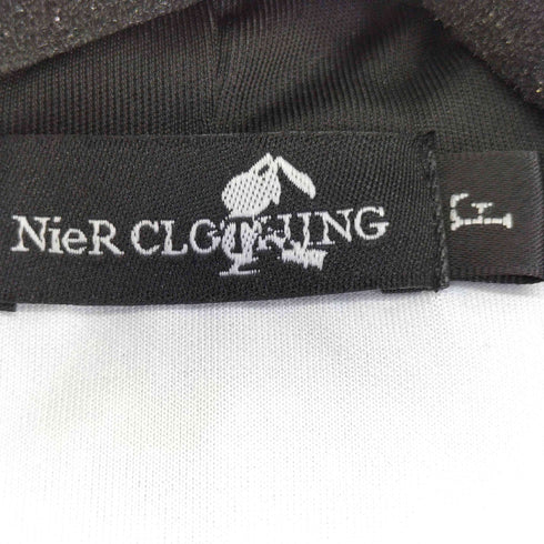 ニーアクロージング NIER CLOTHING 総柄 ファー付き ジップパーカー レディース FREE