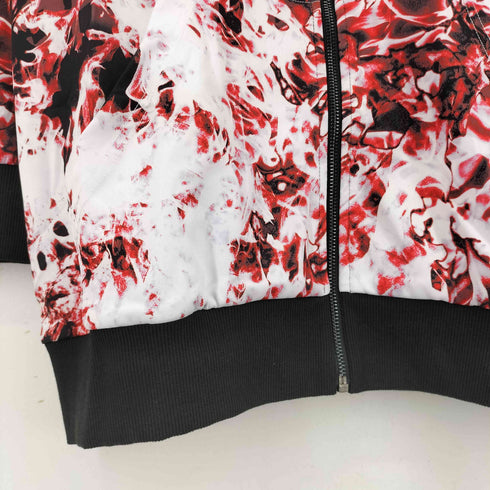 ニーアクロージング NIER CLOTHING 総柄 ロングジップパーカー レディース FREE