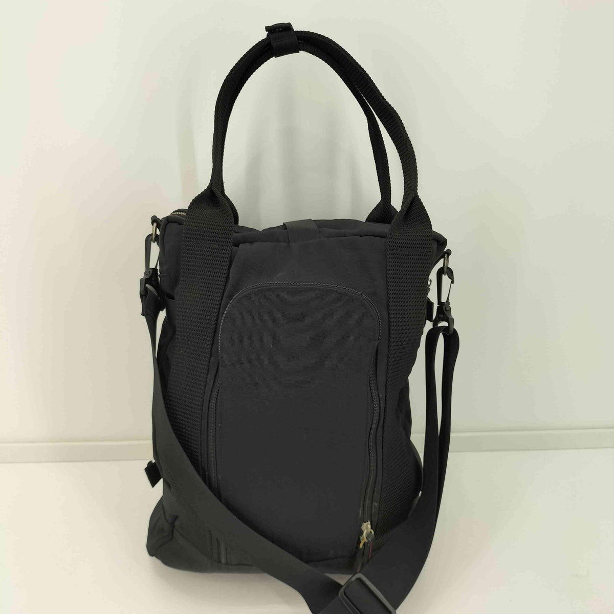 TOUGH JEANSMITHトートバッグ　ブラック　 ダメージ加工　Y2K TOUGH JEANSMITHトートバッグ ブラック ダメージ加工 Y2K タフ