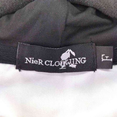 ニーアクロージング NIER CLOTHING 総柄 ロングジップパーカー レディース FREE