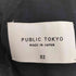 パブリックトウキョウ PUBLIC TOKYO GRツイルエバークリースストレートスラックス メンズ JPN:2