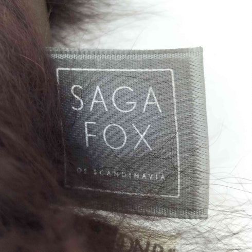 サガフォックス SAGA FOX ファー ティペット メンズ