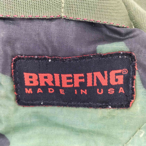 ブリーフィング BRIEFING 2Way FUSION DUFFLE キルティング 迷彩 ダッフルバッグ メンズ