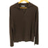 ザラ ZARA ニットポロシャツ L/S メンズ import:M