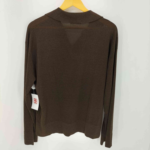 ザラ ZARA ニットポロシャツ L/S メンズ import:M