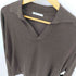 ザラ ZARA ニットポロシャツ L/S メンズ import:M