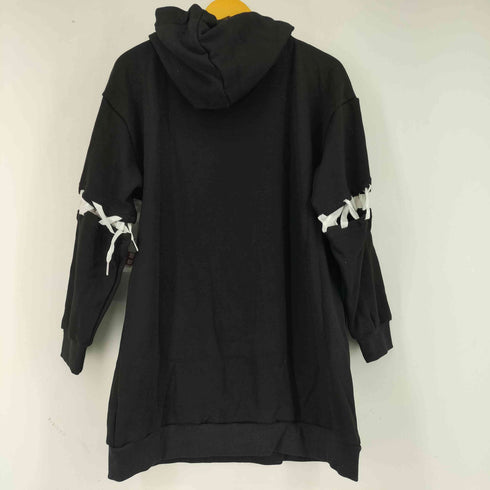 ニーアクロージング NIER CLOTHING プリント アームデザインパーカー レディース FREE