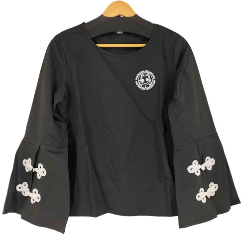 ニーアクロージング NIER CLOTHING ワンポイント刺繍 チャイナデザインアームカットソー レディース FREE