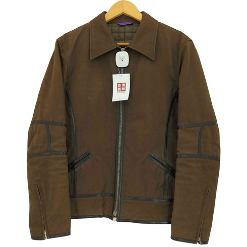 ポールスミスコレクション Paul Smith COLLECTION レザーパイピング 裏地キルティング スウィングトップ メンズ import:L
