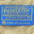 ペンドルトン PENDLETON 60S MADE IN USA ウールチェックオープンカラーシャツ 両フラップ 好配色 メンズ import:L