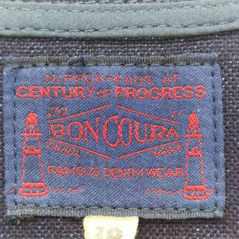 BONCOURA Pack Vest”Duck indigo12th Anniversary Model メンズ 38