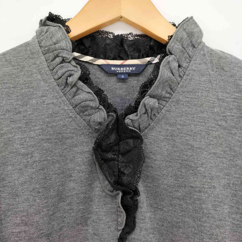 バーバリーロンドン BURBERRY LONDON レース Vネック ニット セーター レディース JPN:5号