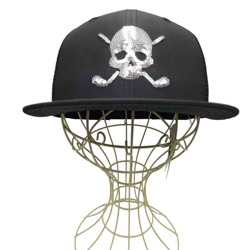 ニューエラ NEW ERA GOLF 9FIFTY トラッカー Skull SHELTECH メッシュ キャップ メンズ