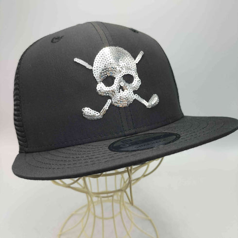 ニューエラ NEW ERA GOLF 9FIFTY トラッカー Skull SHELTECH メッシュ キャップ メンズ