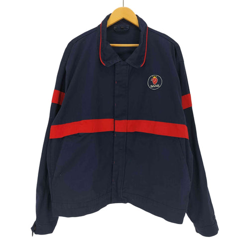 企業ロゴワッペン ブルゾンジャケット メンズ import:XXL