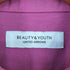 ビューティーアンドユースユナイテッドアローズ BEAUTY & YOUTH UNITED ARROWS コットン×カポックブレンド レギュラーシャツ -ウォッシャブル- レディース
