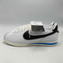 ナイキ NIKE CORTEZ WHITE BLACK-LIGHT PHOTO BLUE コルテッツ ホワイト ブラック ライト フォト ブルー スニーカー メンズ JPN:28