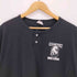 bomark 80~90s USA製 カレッジロゴヘンリーネックTシャツ メンズ import:XL