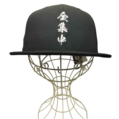 ニューエラ NEW ERA 9FIFTY アニメ コラボ ロゴ 全集中 刺繍 6パネルキャップ メンズ MEDIUM-LARGE