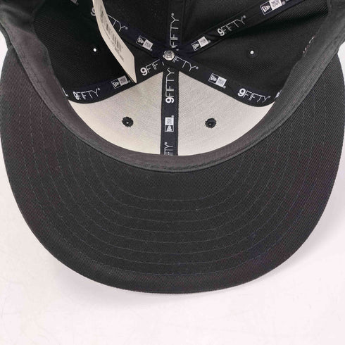 ニューエラ NEW ERA 9FIFTY アニメ コラボ ロゴ 全集中 刺繍 6パネルキャップ メンズ MEDIUM-LARGE