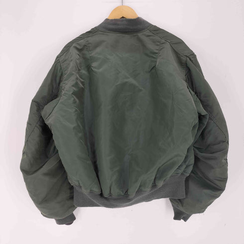 アルファ ALPHA 80S~90S USA製 旧ロゴ フライトジャケット メンズ X-LARGE