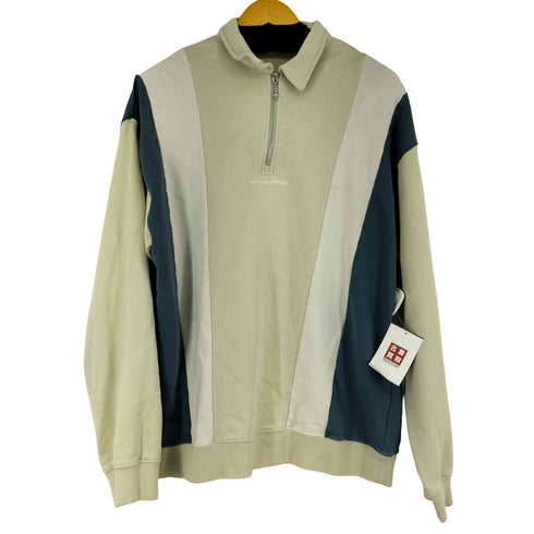 ハフ HUF ハーフジップスウェット メンズ JPN:XL