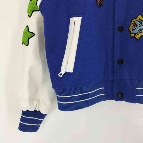 メゾンエメラルド MAISON EMERALD マルチワッペン スタジアムジャンパー メンズ JPN:XL