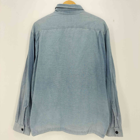 ステューシー Stussy 90-2000s OLD USA製 紺タグ プルオーバーシャツ メンズ import:L