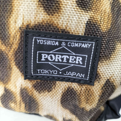 ポーター PORTER 85周年 レオパード トートバッグ 2点セット メンズ