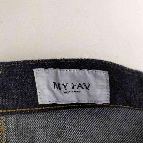 チャイルドウーマン My Fav. CHILD WOMAN 11.36OZムラ糸デニム ミニスカート レディース JPN:36