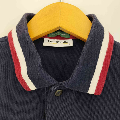 ラコステ LACOSTE 日本製 EXCLUSIVE EDITION鹿の子 ポロシャツ メンズ JPN:3