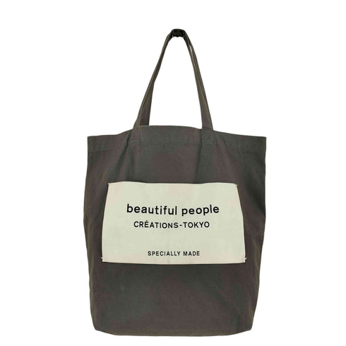 ビューティフルピープル beautiful people NAME TAG TOTE BAG レディース