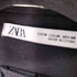 ザラ ZARA ダブルブレストベルテッドロングベスト ジレ レディース JPN:M