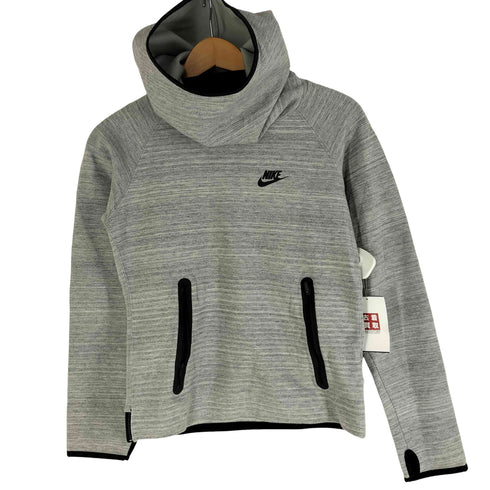 ナイキ NIKE スウォッシュプリント スウェットフーディー サムホール レディース import:M