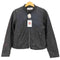 ジーナシス JEANASIS ラムレザー シングルライダース レザージャケット ダブルジップ レディース JPN:M