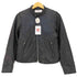 ジーナシス JEANASIS ラムレザー シングルライダース レザージャケット ダブルジップ レディース JPN:M