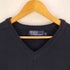 ポロバイラルフローレン Polo by RALPH LAUREN LAMBSWOOL ポニー刺繍 Vネック ラムウールニット メンズ import:L