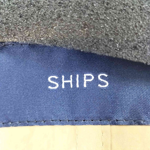 シップス SHIPS ベルト付き ポリオーバートレンチコート メンズ 36