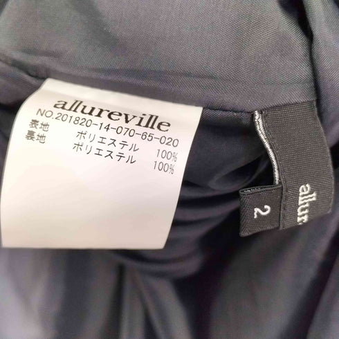 アルアバイル allureville ノースリーブドレスワンピース レディース